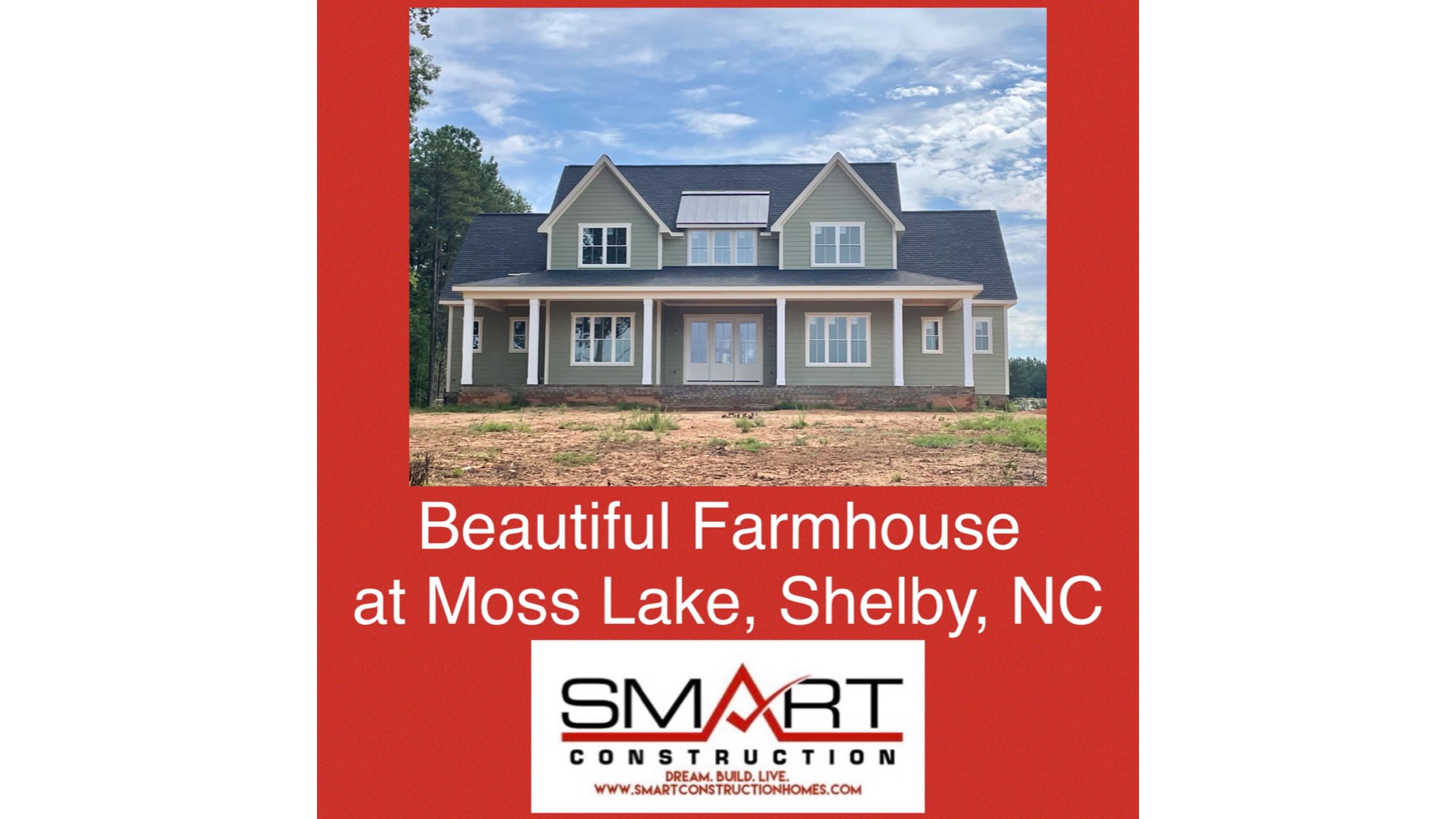 Beautiful Farmhouse at Moss Lake, Shelby, NC