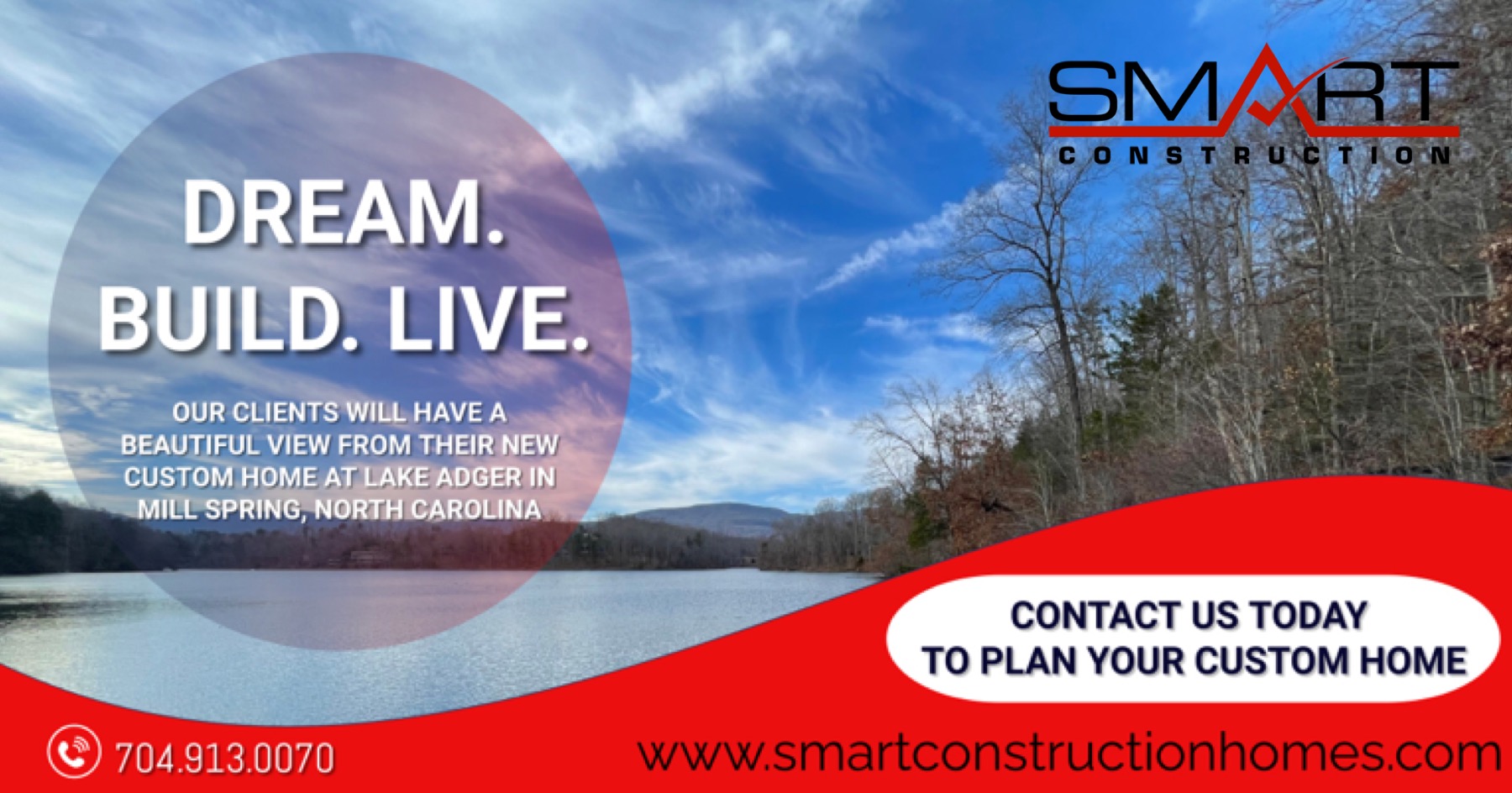 New Project to begin at Lake Adger, Mill Spring, NC